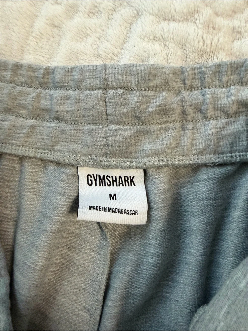 Gymshark Men’s Critical 2.0 Athletic Joggers in Light Grey Marl | Size M